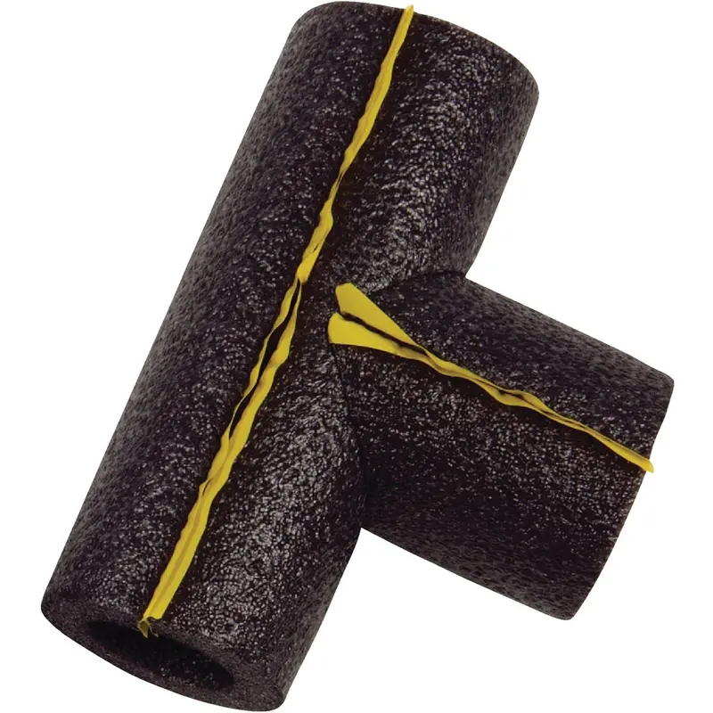 Tundra Self-Sealing Pe Pipe Insulation Wrap – 1/2 In. Wall Thickness, Fits 1 In. Copper Pipe 1