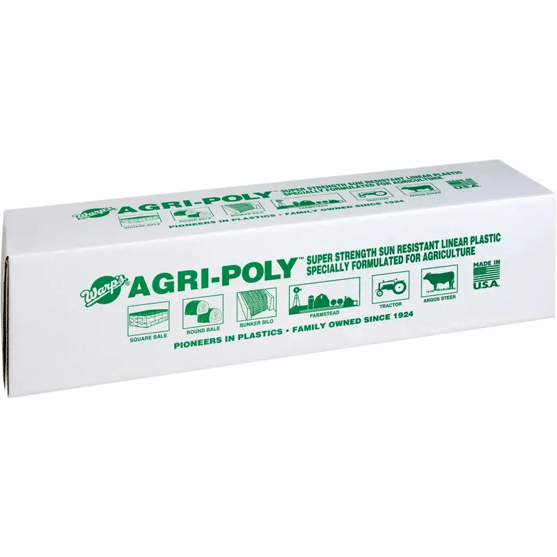 Warp’S Agri-Poly Uv-Resistant Agricultural Film – 40 Ft. X 100 Ft. X 6 Mil, Clear, 1-Year Protection 1