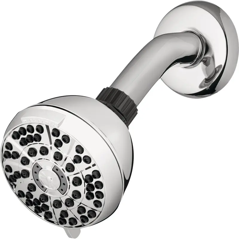 Waterpik Powerpulse Fixed Showerhead – Chrome, 6 Spray Settings, 1.8 Gpm Flow Rate 1