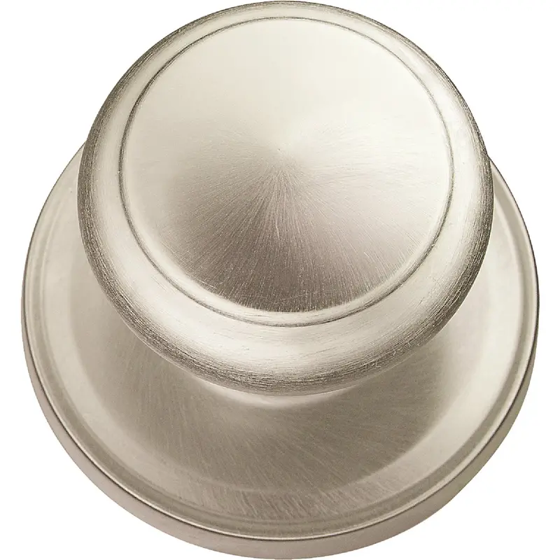 Weiser Troy Dummy Door Knob – Satin Nickel Non-Functional Trim 1