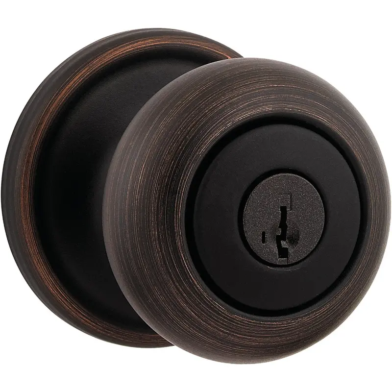 Weiser Welcome Home Venetian Bronze Smartkey Entry Door Knob 1