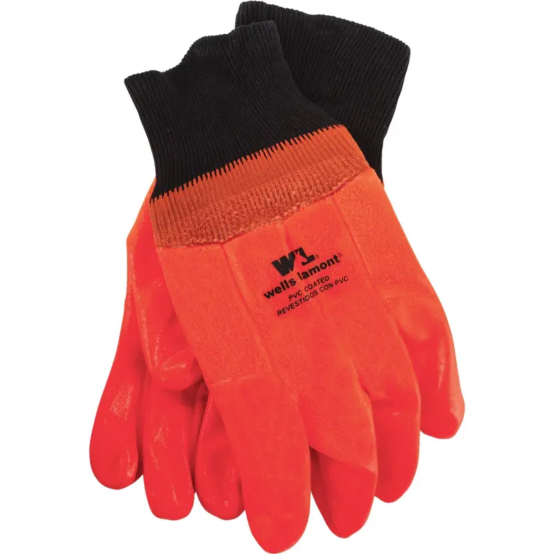 Wells Lamont Men’S Pvc-Coated Winter Gloves – Chemical Resistant, One Size 1