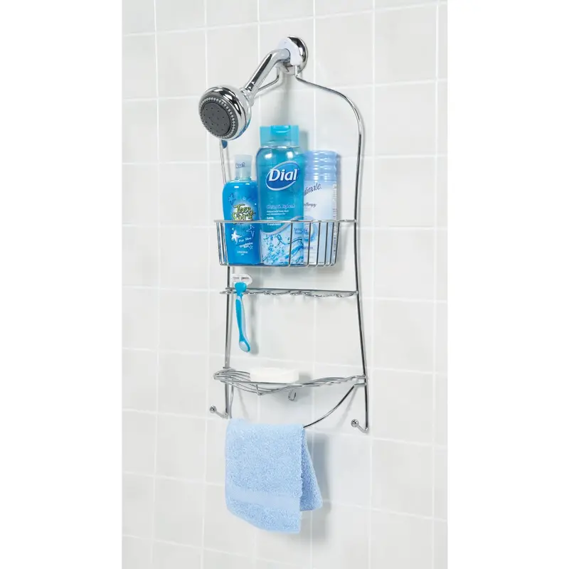 Zenith Zenna Home Metal Shower Caddy — 11-1/2-Inch × 24-1/2-Inch 1